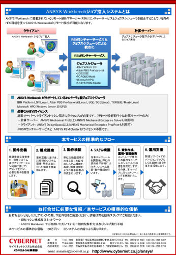 ANSYS Workbenchジョブ投入システム構築サービス_2