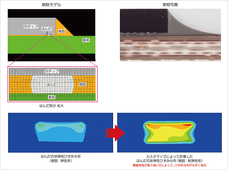 解析モデル＆実物写真