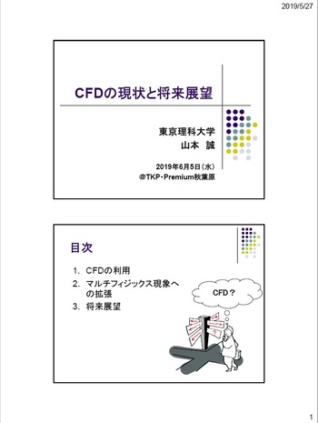 CFDの現状と将来展望