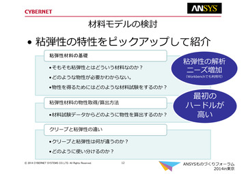 材料モデルの検討