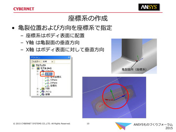 座標系の作成