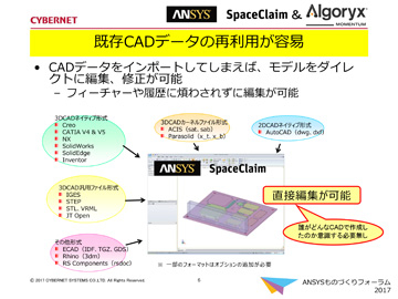 既存CADデータの再利用が容易