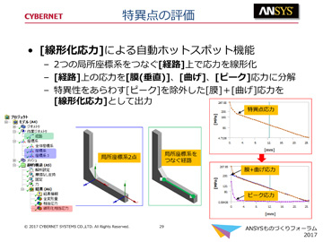 特異点の評価