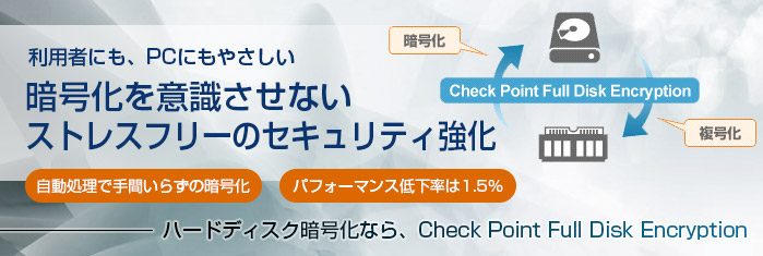 暗号化を意識させないストレスフリーのセキュリティ強化