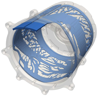 (b) 冷却ジャケット