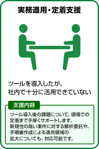 実務適用・定着支援