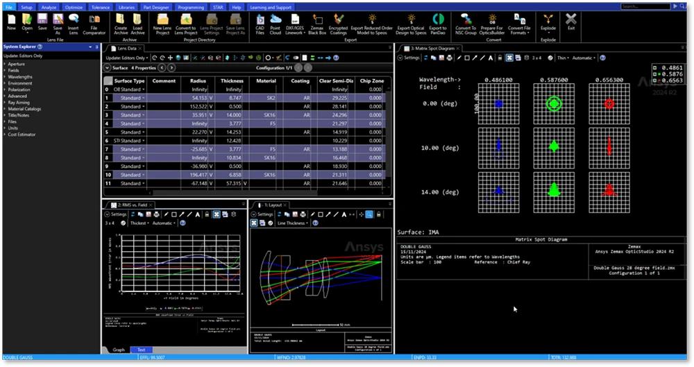 Ansys Zemax OpticStudio 2025 R1