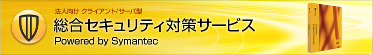 総合セキュリティ対策サービス Powered by Symantec