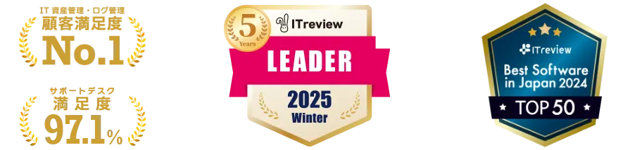 ITreviewカテゴリーレポート｢IT資産管理ツール｣｢ログ管理システム｣（2025 Winter）